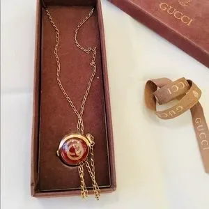 Gucci | Accessories | Vintage Gucci Watch On Chain Beautiful 
